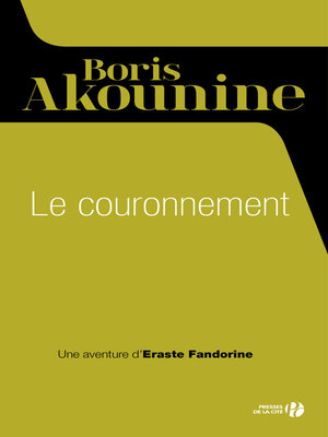 cover image of Le couronnement